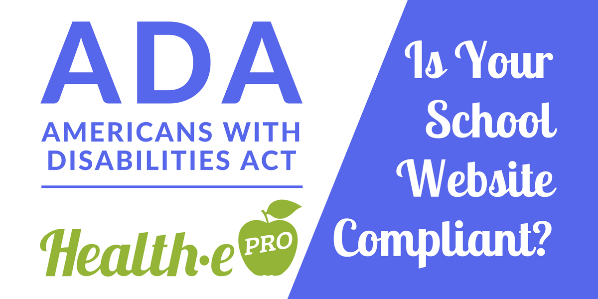 Is Your School’s Website in ADA Compliance?