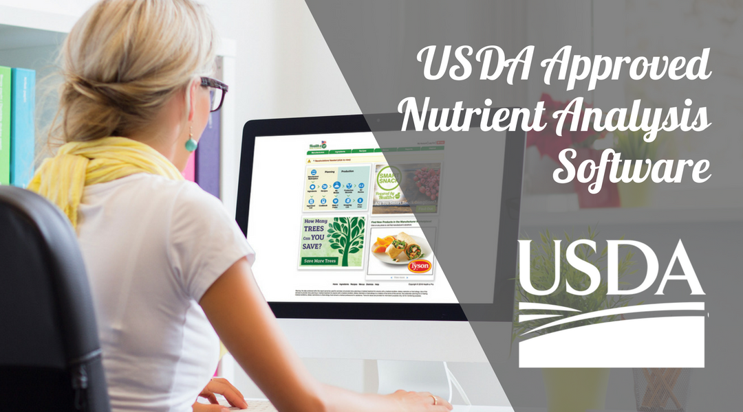 What does “USDA approved” mean for menu planning software?