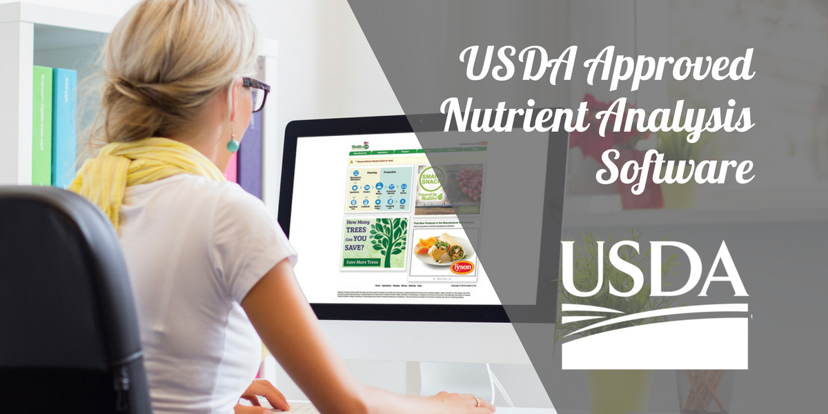 What does “USDA approved” mean for menu planning software?
