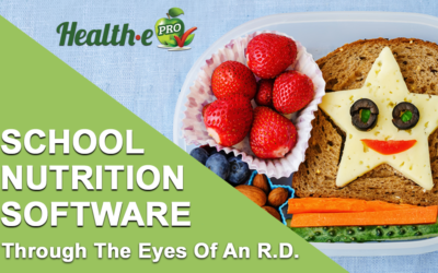 School Nutrition Software: Through the Eyes of an R.D.