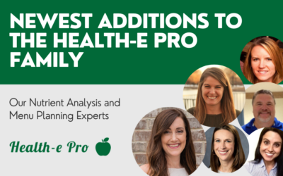 Meet the Newest Additions to the Health-e Pro Family: Our Menu Planning and Nutrient Analysis Experts