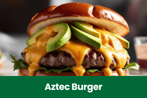 Aztec Burger Recipe Square