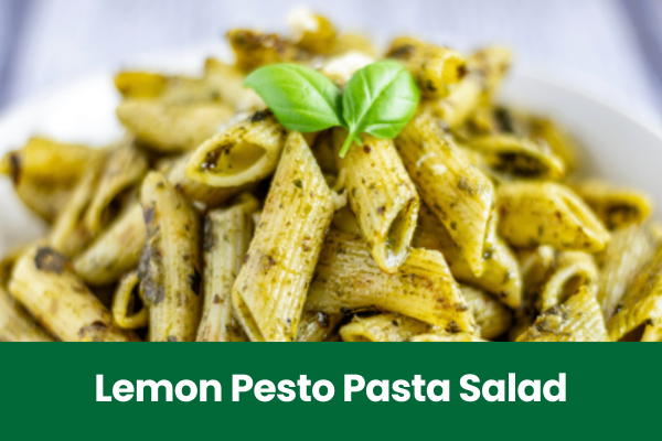 Lemon Pesto Pasta Salad