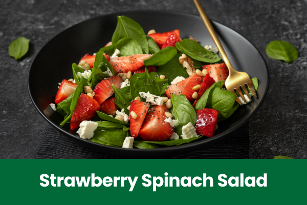 Strawberry Spinach Salad