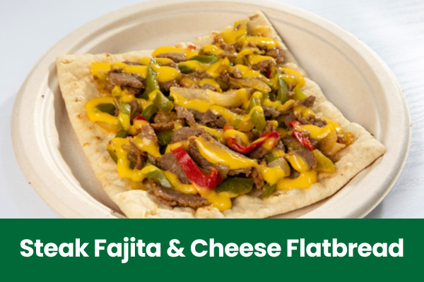Steak Fajita & Cheese Flatbread