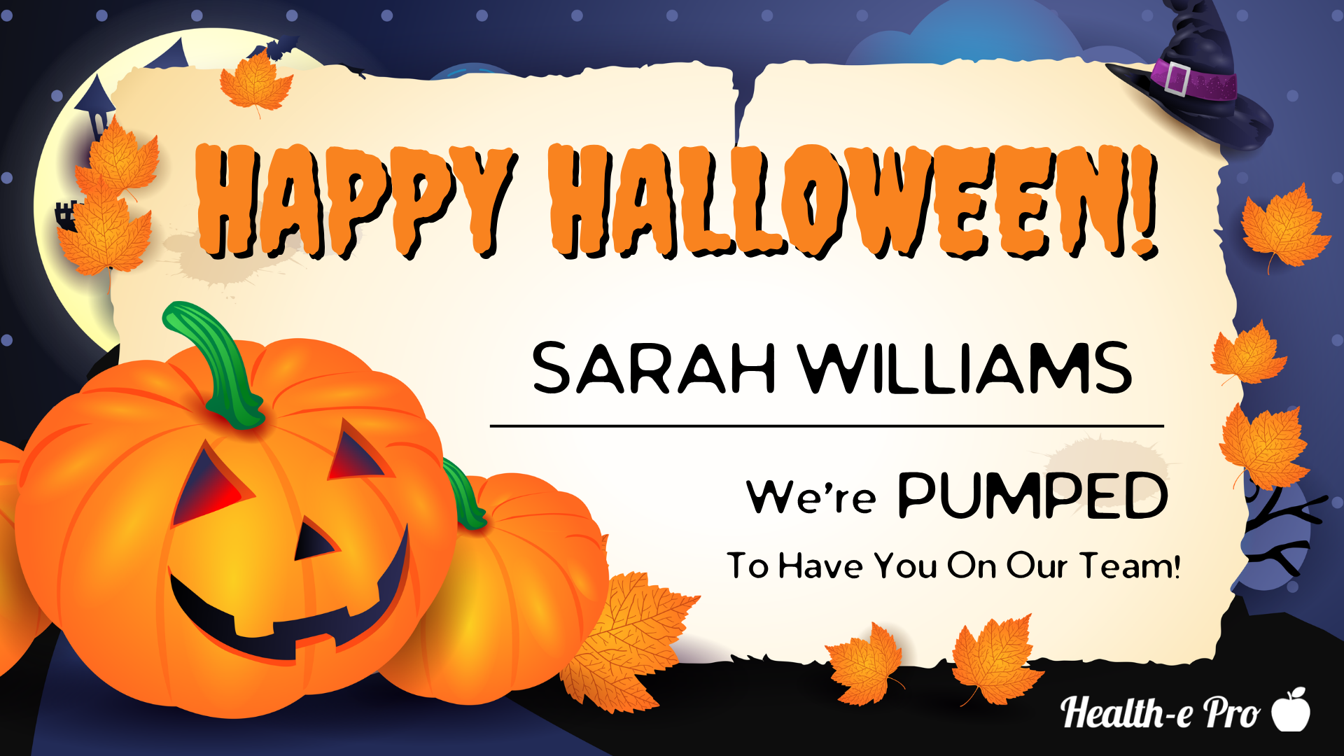 Halloween Certificate