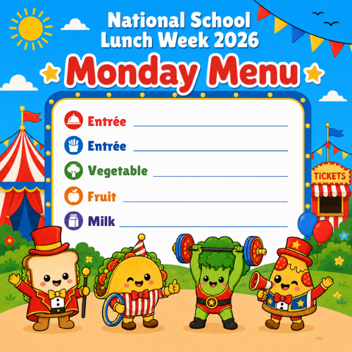 NSLW Blank Daily Menus