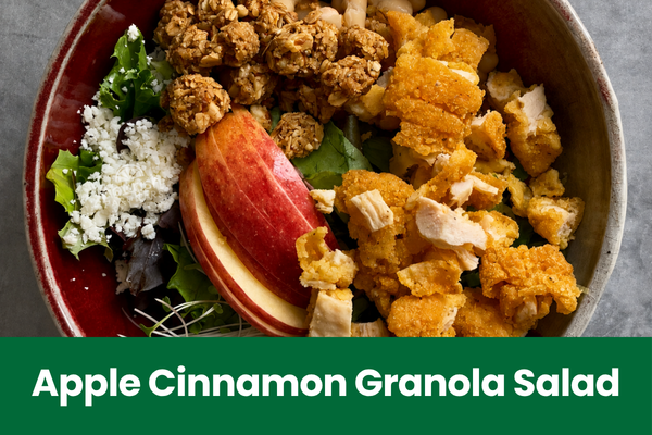 Apple Cinnamon Granola Salad