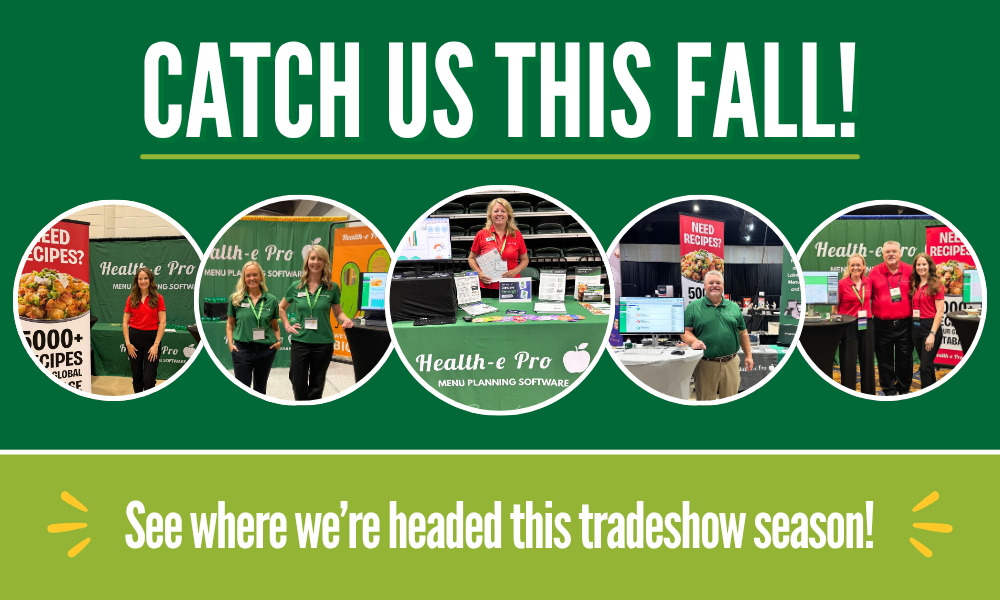 Catch us this fall! See where we're headed this tradeshow season.